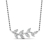 Leaf-Design-Diamond-Mangalsutra